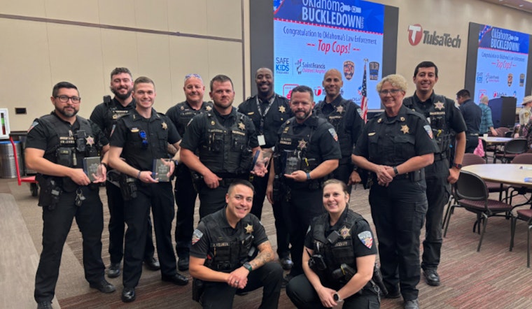 Oklahoma County Sheriff's Deputies Honored with Traffic Safety Awards at 32nd Annual Oklahoma Buckledown Awards in Tulsa