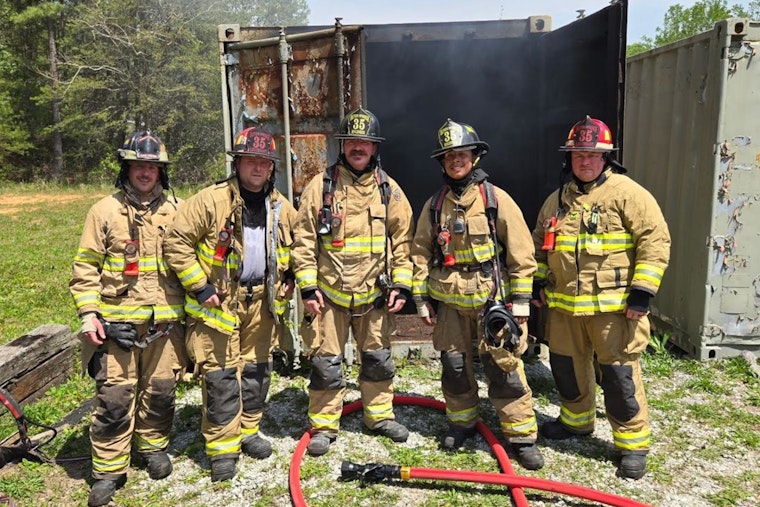 Oliver Springs Fire Department Tests New Firefighting Equipment in Live Fire Drills