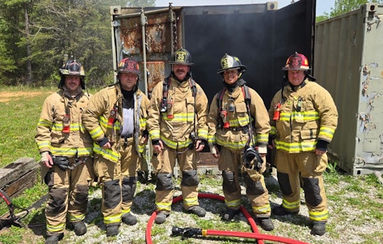 Oliver Springs Fire Department Tests New Firefighting Equipment in Live Fire Drills