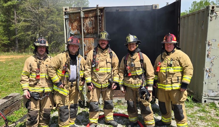 Oliver Springs Fire Department Tests New Firefighting Equipment in Live Fire Drills