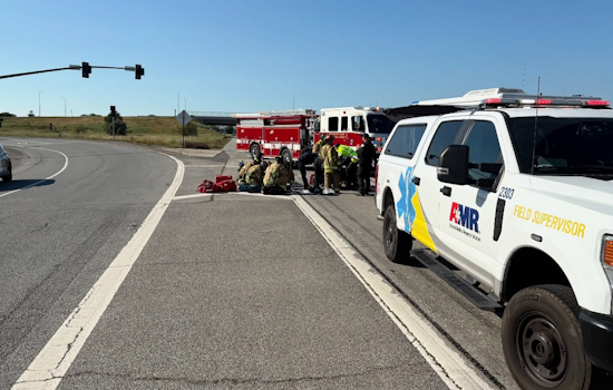 One Critically Injured in Vehicle-Motorcycle Collision on Hwy 101 in Morgan Hill, Emergency Services Respond Promptly