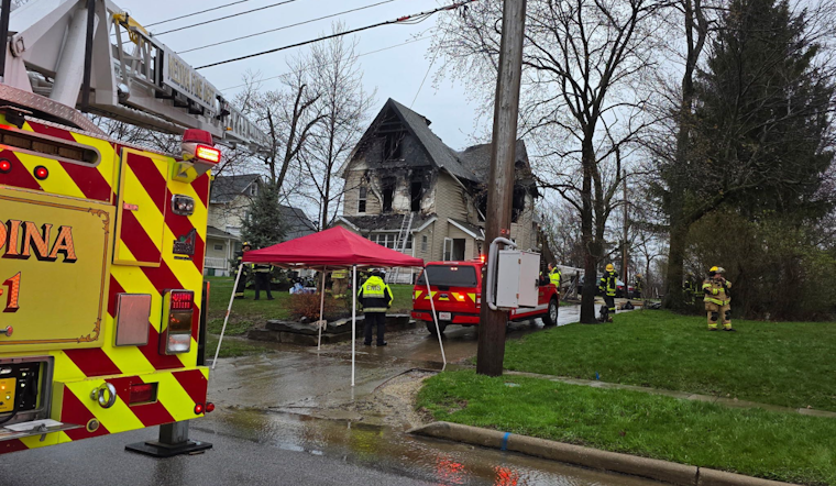 One Dead, Firefighters Trapped During Medina House Blaze, Investigation Underway