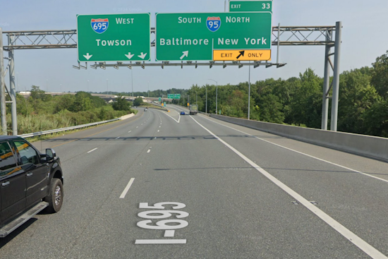 One Dead, Several Injured in Early Morning Three-Vehicle Crash on I-95 in Baltimore County