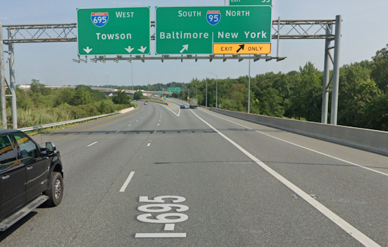One Dead, Several Injured in Early Morning Three-Vehicle Crash on I-95 in Baltimore County