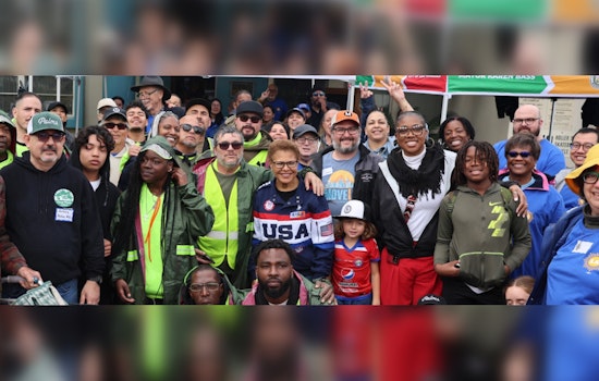 Over 1000 Angelenos Rally with Mayor Karen Bass for City-Wide 'Shine LA' Initiative Despite Rain