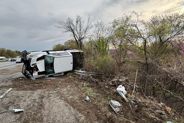 Overturned Truck and Vehicle Spill Cause Delays on Capital Beltway in Prince George's County