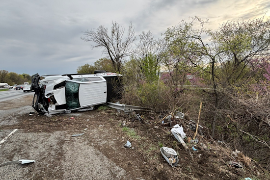 Overturned Truck and Vehicle Spill Cause Delays on Capital Beltway in Prince George's County