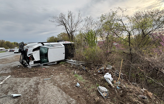 Overturned Truck and Vehicle Spill Cause Delays on Capital Beltway in Prince George's County