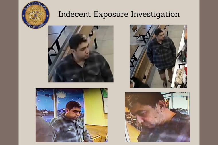 Pacifica Police Seek Public's Help to Identify Indecent Exposure Suspect from Linda Mar Shopping Center Incident