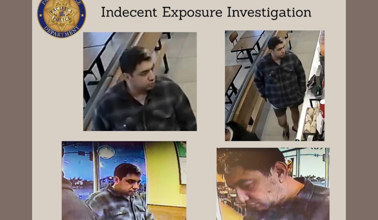 Pacifica Police Seek Public's Help to Identify Indecent Exposure Suspect from Linda Mar Shopping Center Incident
