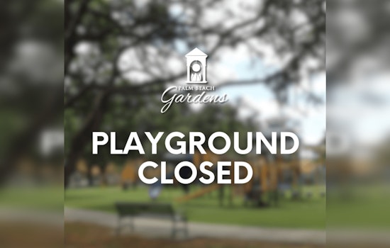 Palm Beach Gardens' Mirasol Park Big Playground Closed for Maintenance: April 9, Noon to 4 PM