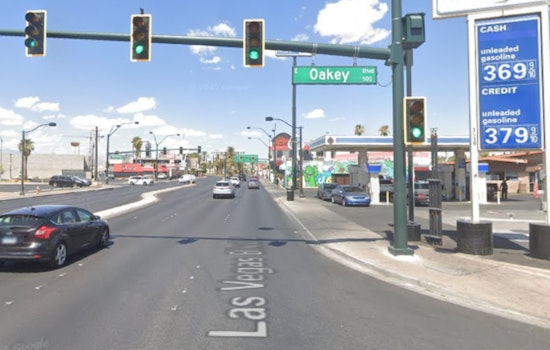Pedestrian Critically Injured After Being Struck by Vehicle on East Oakey Boulevard in Las Vegas