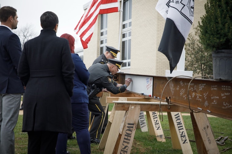Pennsylvania State Police Academy Celebrates Milestone with Topping-Out Ceremony for New Facilities