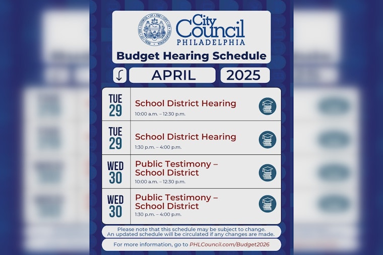 Philadelphia City Council Gears Up for FY2026 Budget Hearings; Invites Public Participation