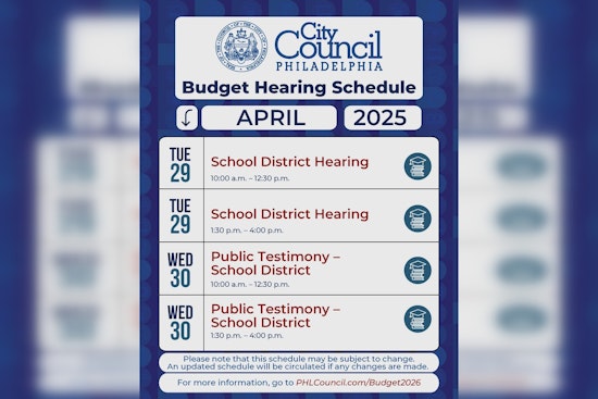 Philadelphia City Council Gears Up for FY2026 Budget Hearings; Invites Public Participation