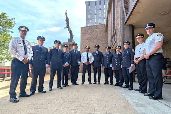 Philadelphia Fire Department Celebrates New Promotees at Swearing-In Ceremony Led by Fire Commissioner Jeffrey Thompson