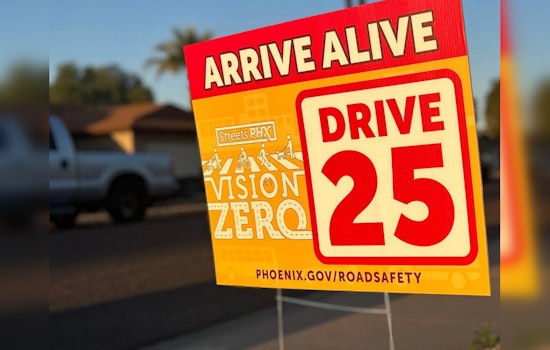 Phoenix Launches Vision Zero Yard Sign Program to Boost Road Safety Awareness