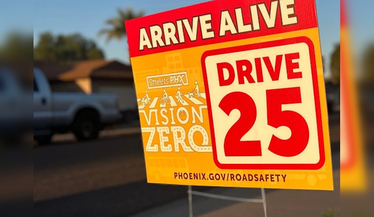 Phoenix Launches Vision Zero Yard Sign Program to Boost Road Safety Awareness