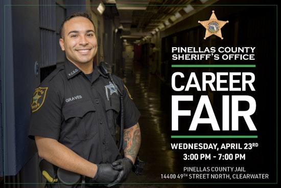 Pinellas County Sheriff's Office Hosts Career Fair in Clearwater and Offers $20,000 Bonus for Qualifying Roles