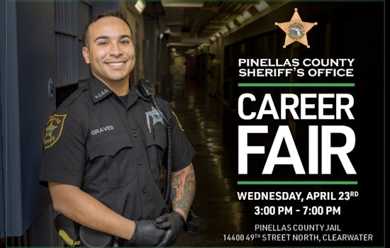 Pinellas County Sheriff's Office Hosts Career Fair in Clearwater and Offers $20,000 Bonus for Qualifying Roles