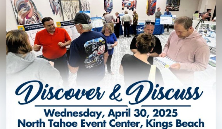 Placer County Invites Residents to Shape Their Community at 'Discover & Discuss' Event in Kings Beach