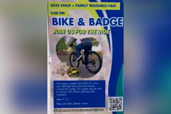 Placer County Sheriff's Office Champions Child & Family Support with Bike Giveaway and Safety Activities