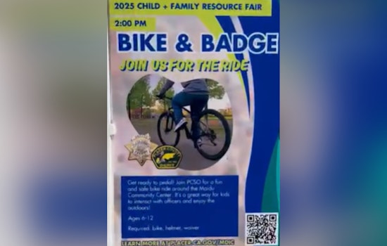 Placer County Sheriff's Office Champions Child & Family Support with Bike Giveaway and Safety Activities