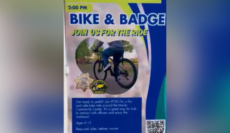 Placer County Sheriff's Office Champions Child & Family Support with Bike Giveaway and Safety Activities
