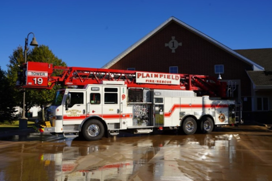 Plainfield Township Firefighters Heroically Rescue Climber Stranded 70 Feet Up a Tree