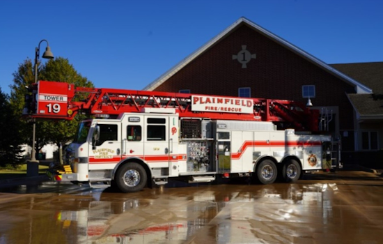 Plainfield Township Firefighters Heroically Rescue Climber Stranded 70 Feet Up a Tree