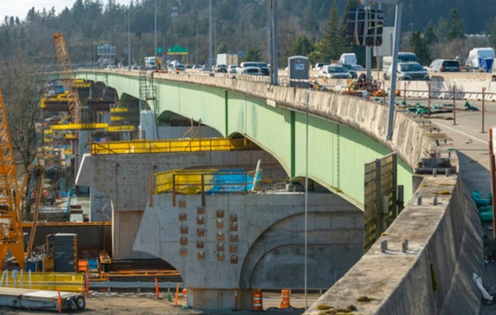 Plan Ahead, I-205 and Abernethy Bridge Construction to Affect OR 43, OR 99E, and I-205 Traffic This Week