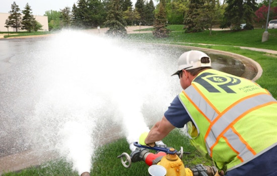 Plymouth Gears Up for Spring Clean with Water Main Flushing Following Street Sweeping Success