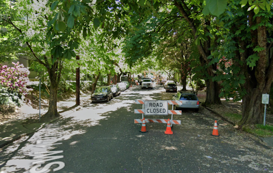Portland's SW 17th Avenue Closed Due to Emergence of Sinkhole, Repair Work Scheduled
