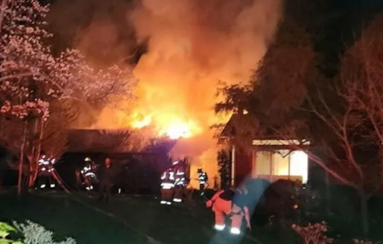 Potomac Blaze Linked to Recharging Batteries: Firefighters Tame Garage Inferno, No Injuries Reported