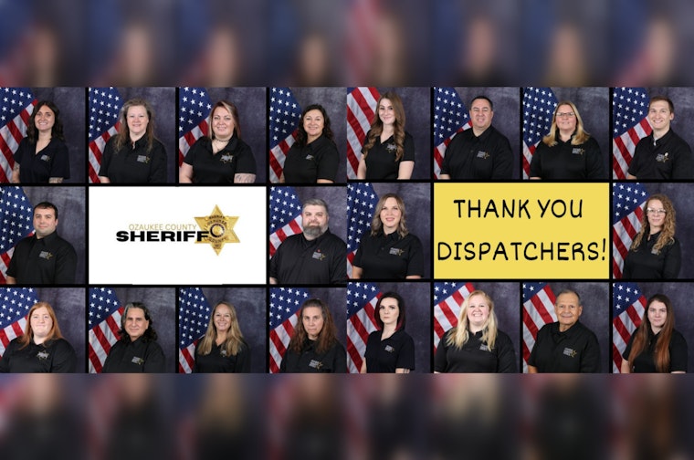 Ozaukee County Sheriff's Office Honors Unsung Heroes During Public Safety Telecommunications Week
