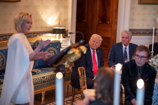 President Trump Reaffirms "In God We Trust" Motto at White House Easter Prayer Service