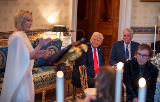 President Trump Reaffirms "In God We Trust" Motto at White House Easter Prayer Service