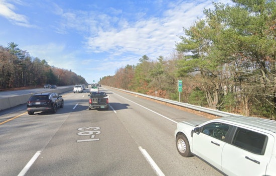 Propane Truck Crash and Leak Shuts Down I-93 in Bow, New Hampshire as Officials Report No Injuries