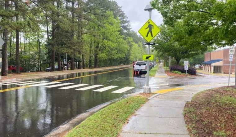 Raleigh Boosts Pedestrian Safety Near School with New Flashing Crosswalk Beacons