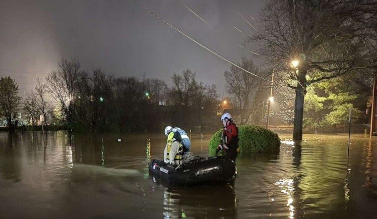 Raleigh Firefighters Join Rescue Efforts in Flood-Stricken Frankfort, Kentucky