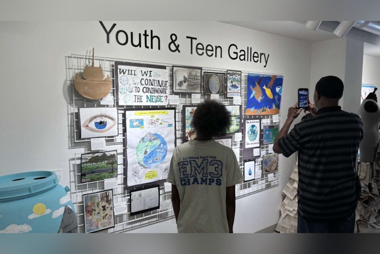 Raleigh's Young Artists Address Environmental Issues at "Capture It! Stormwater Art Gallery"