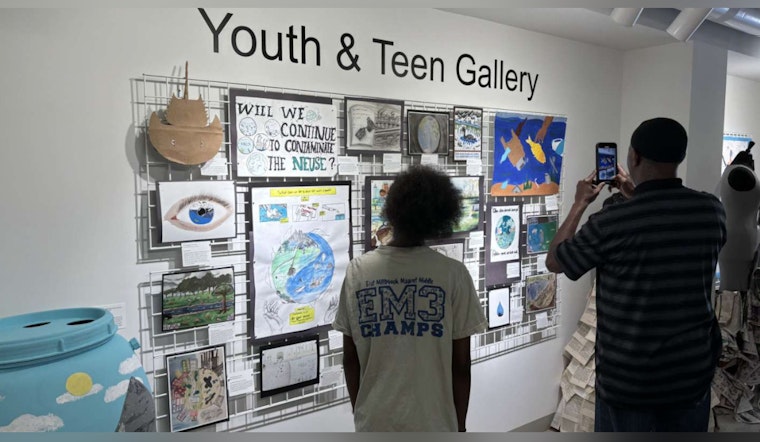 Raleigh's Young Artists Address Environmental Issues at "Capture It! Stormwater Art Gallery"
