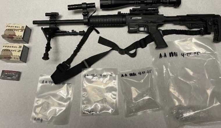 Ramona Traffic Stop Leads to Arrest for Possession of Methamphetamines and Firearm