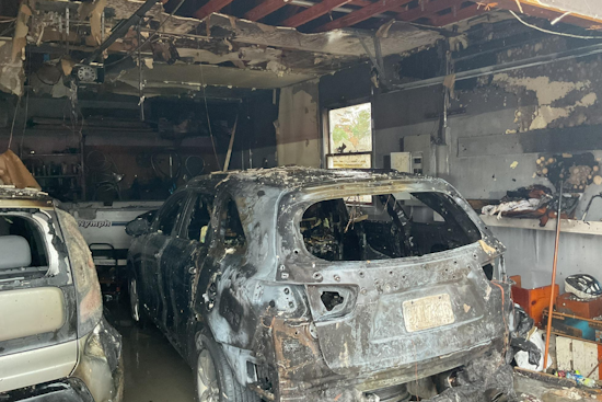 Recalled Kia Sorento Bursts into Flames in South Euclid Garage, No Injuries Reported