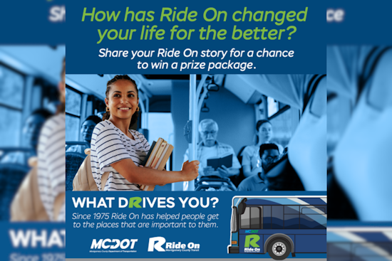 Ride On's "What Drives You" Campaign Illuminates Montgomery County Residents' Bond With Public Transit