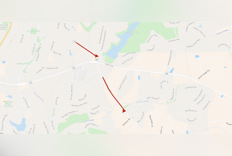 Road Widening on Jones Dairy Road in Wake Forest to Cause Delays Through Mid-May