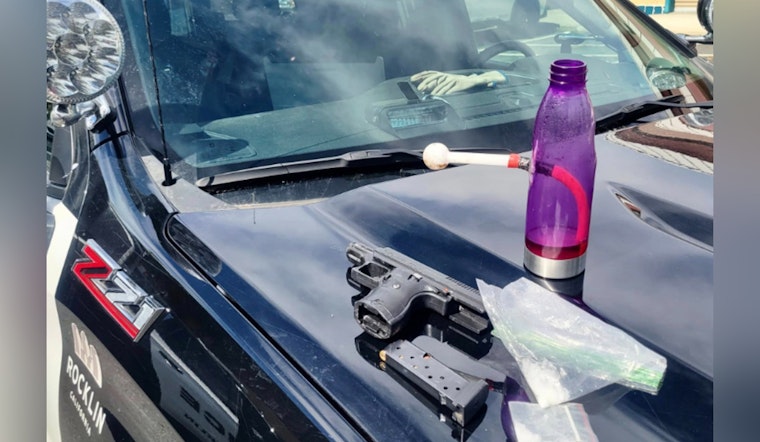 Rocklin Police Arrest Suspicious Individual for Weapon and Drug Charges Following Community Tip