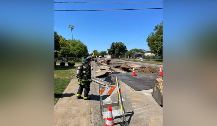 Roseville Emergency Services Swiftly Contain Gas Leak at Atkinson and Hickory