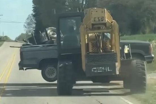 Rowan County Man Captured After Using Stolen Forklift to Haul Away Stolen Ford Ranger