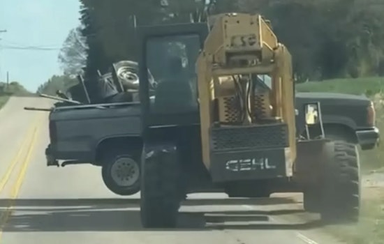 Rowan County Man Captured After Using Stolen Forklift to Haul Away Stolen Ford Ranger